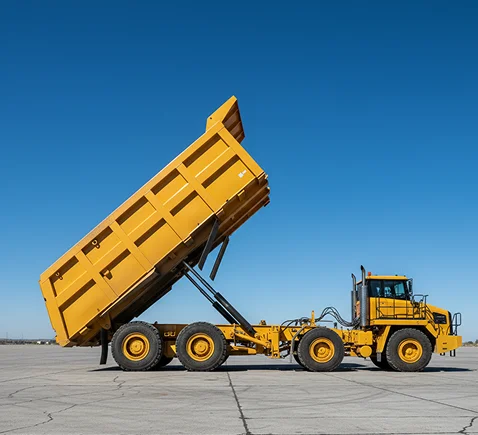 Tipper truck for aggregate & gravel transport in Dubai UAE